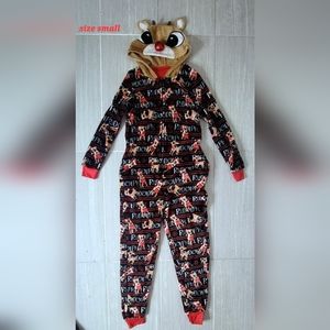 Ladies Reindeer Jumpsuit